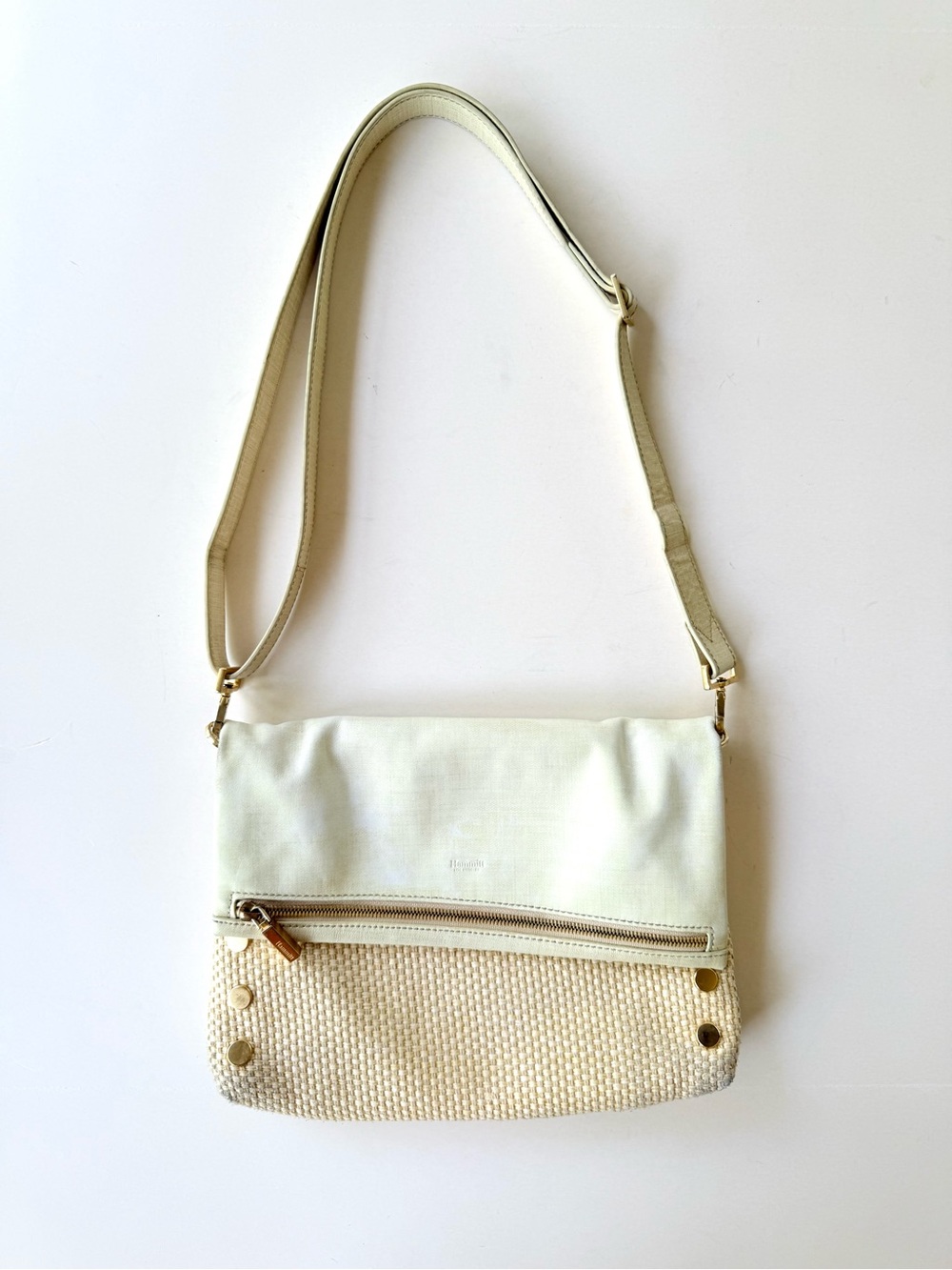 Hammitt Cream Crossbody Bag
